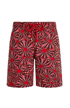 VILEBREQUIN Men Long Stretch Swim Shorts Oursinades