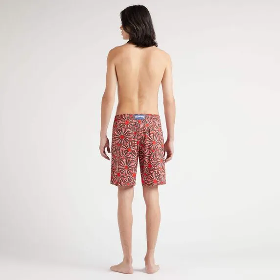VILEBREQUIN Men Long Stretch Swim Shorts Oursinades