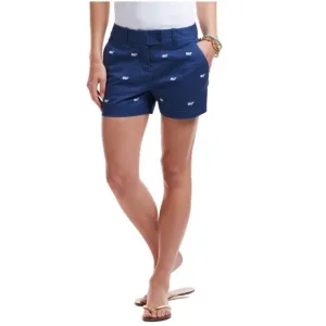 Vineyard Vines Whale Embroidered Dayboat Shorts