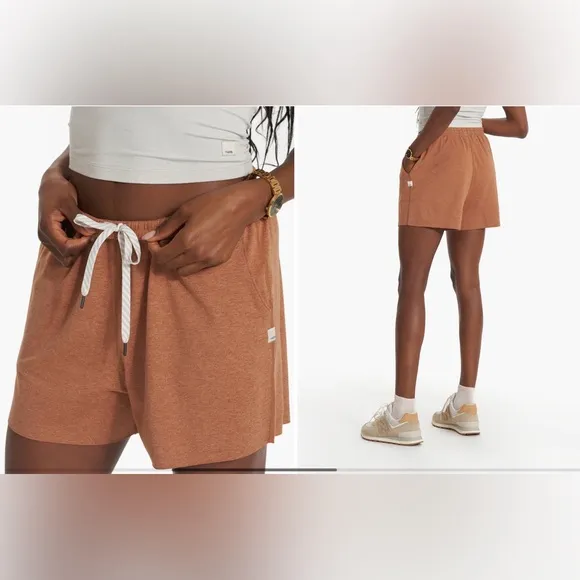 Vuori Boyfriend Short Palo Santo Heather