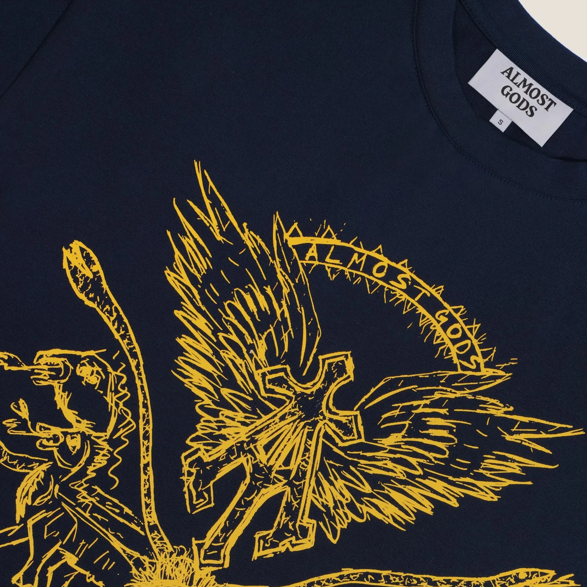 WINGS OF ASCENSION TEE (NAVY)
