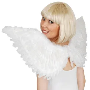 Wings Up White Feather Wings