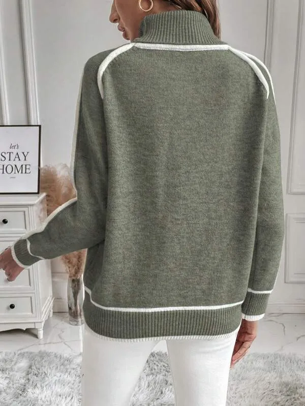 Winona - elegant, warm-lined jumper for women