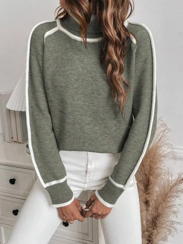 Winona - elegant, warm-lined jumper for women