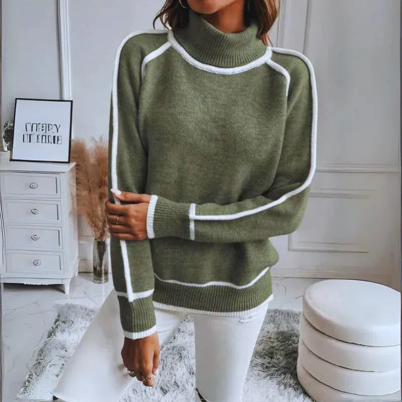 Winona - elegant, warm-lined jumper for women