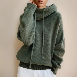 Women's Merino Wool Turtleneck Sweater - Edeltraud Bestseller