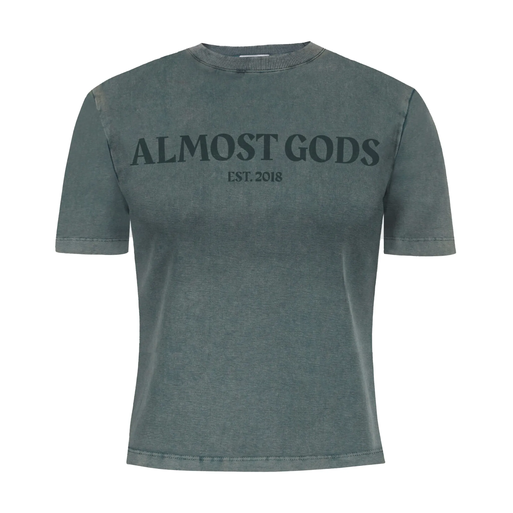 WOMEN'S STONEWASHED TEE (GRANITE)
