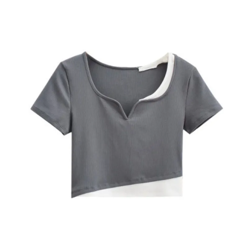 Women's Street Hottie Fake Two Piece T-shirts