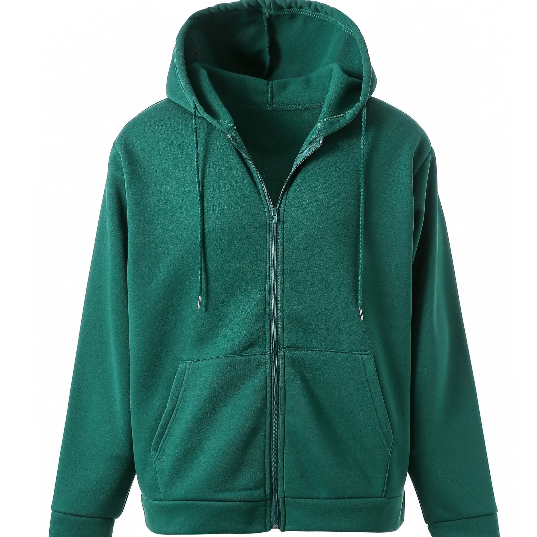xieyinshe  Men's Spring & Autumn Sweatshirt With Zipper, Hoodies For Sports/outdoor, Men's Clothing, Plus Size