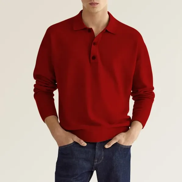 Yarn | casual men's polo shirt