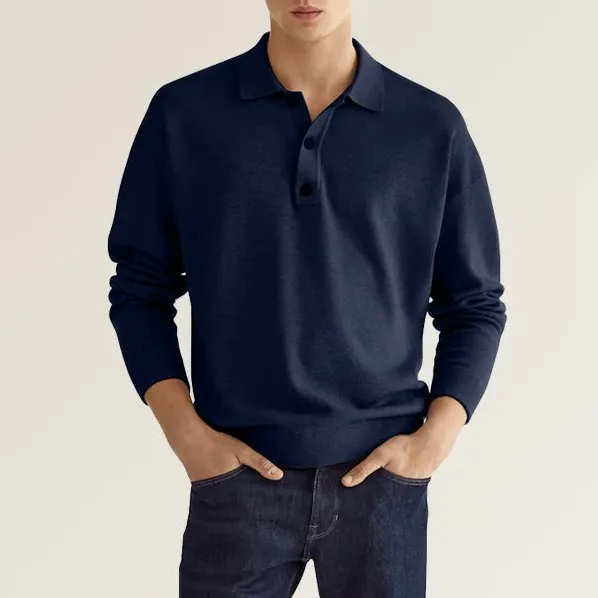Yarn | casual men's polo shirt
