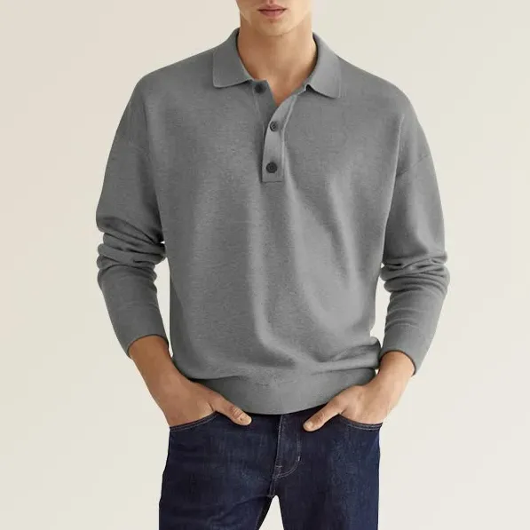 Yarn | casual men's polo shirt