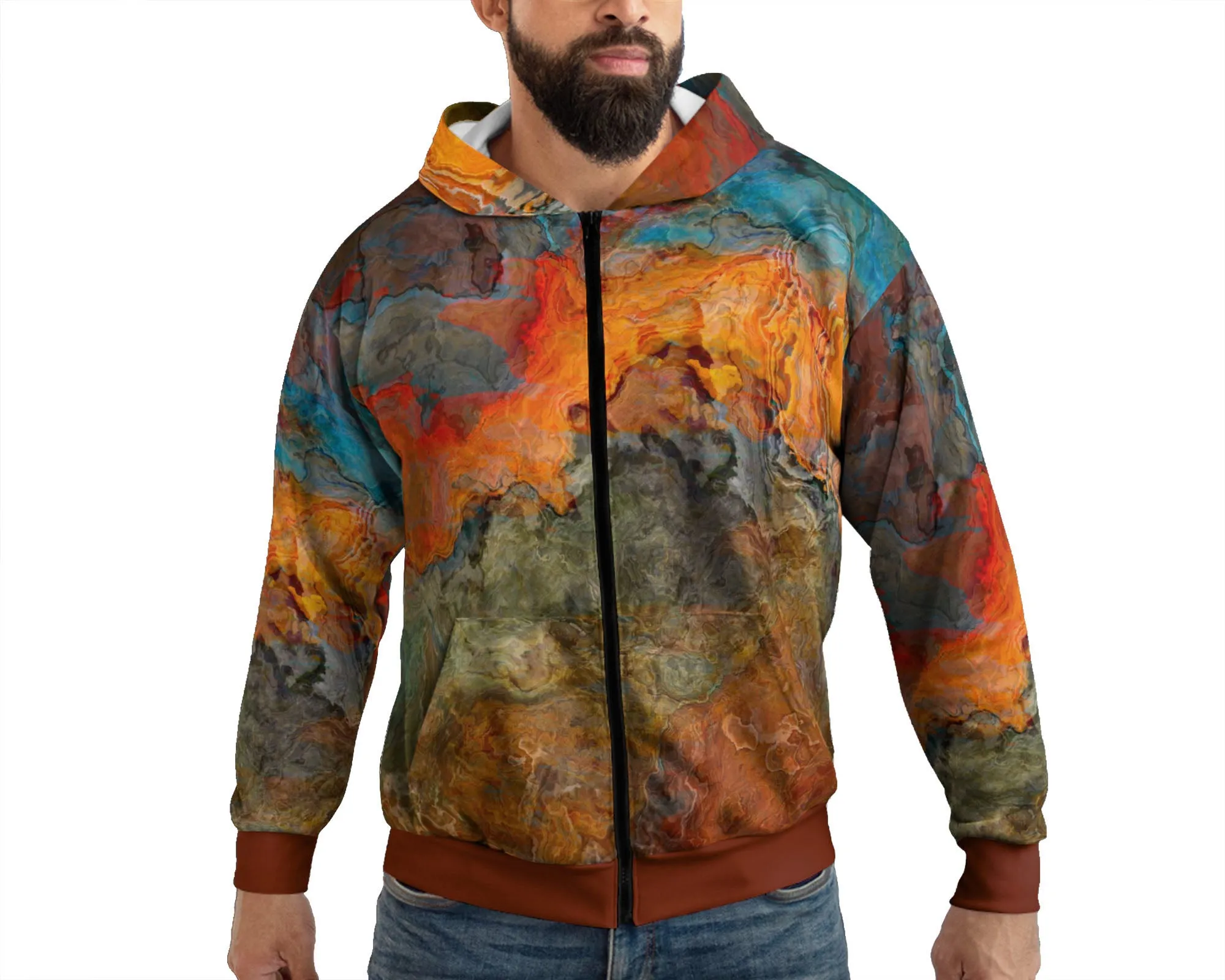 Zip Hoodie, Copper River