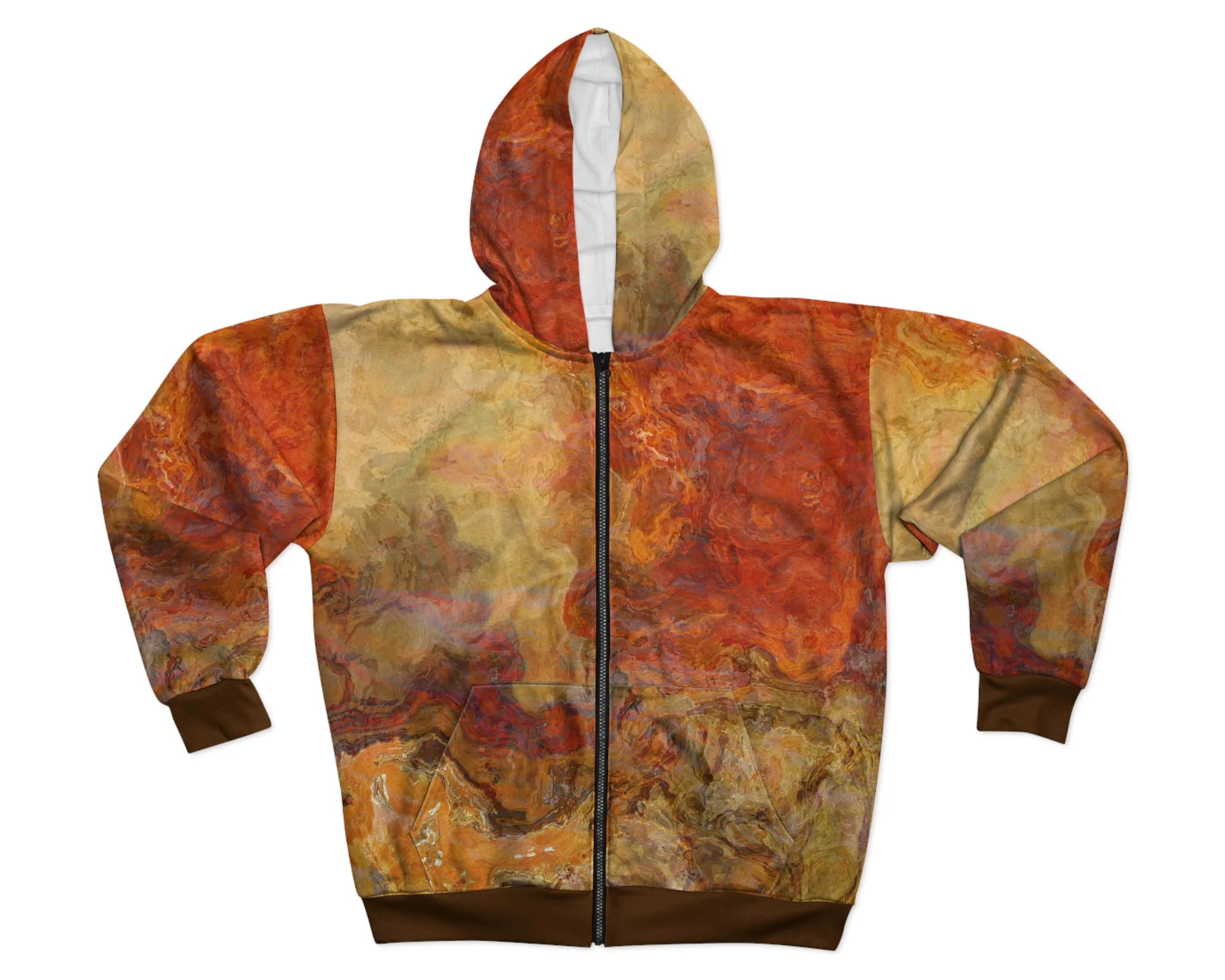 Zip Hoodie, Magma